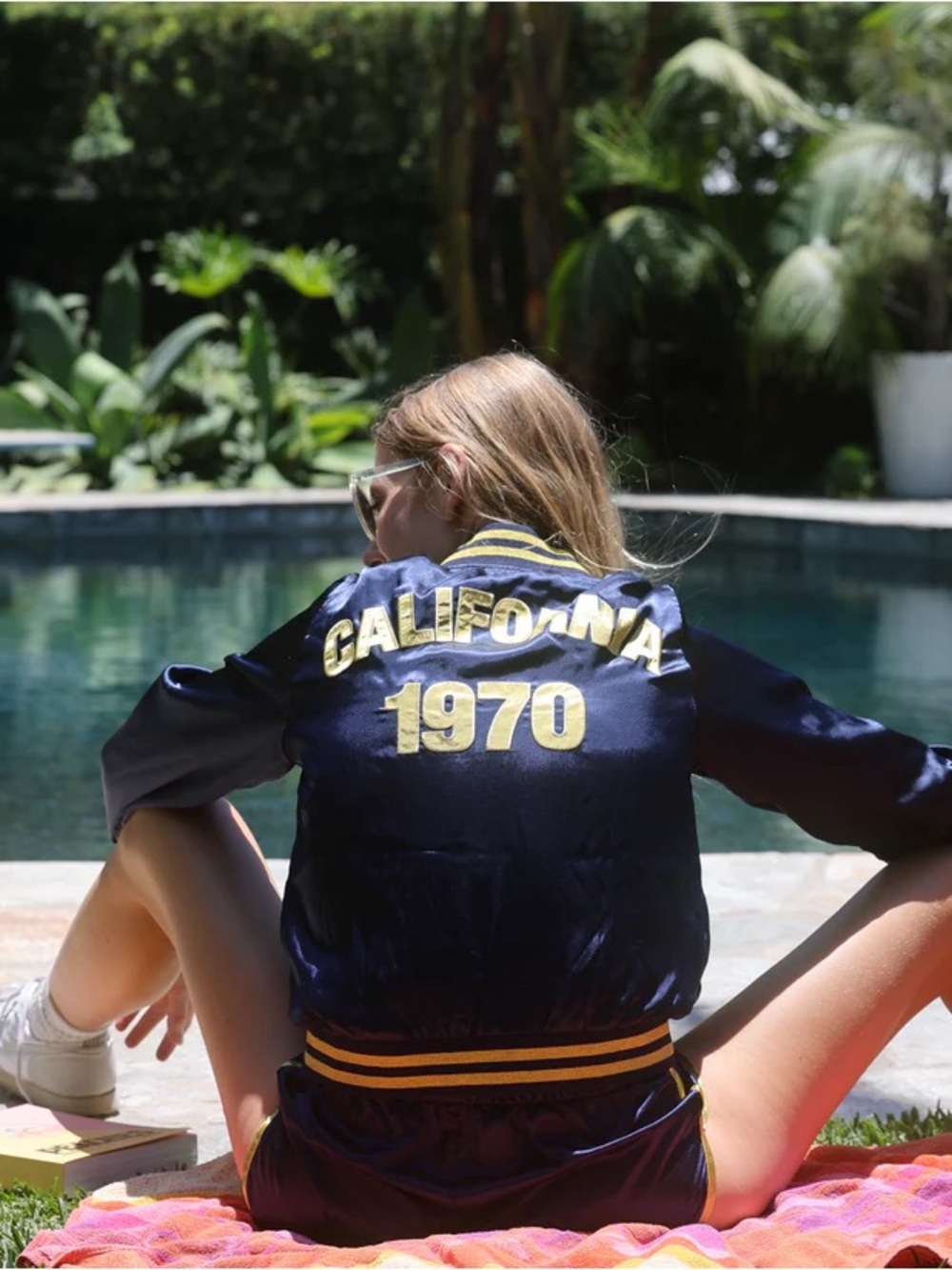 Stoned Immaculate California 1970 Bomber Jacket size small